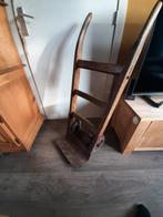 antieke houten steekwagen zakkenkar zakkenwagen, Antiek en Kunst, Antiek | Gereedschap en Instrumenten, Ophalen