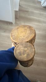 Afrikaanse Bongo Trommels, Muziek en Instrumenten, Ophalen of Verzenden, Gebruikt, Trommel