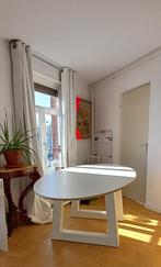 Tafelblad ovaal wit, Ophalen, Gebruikt, 100 tot 150 cm, 200 cm of meer