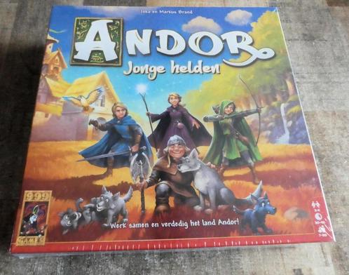 Andor Jonge Helden Bordspel vanaf 7 jaar. NIEUW in folie., Hobby en Vrije tijd, Gezelschapsspellen | Bordspellen, Nieuw, Een of twee spelers
