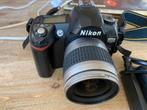 Nikon D70 met oplader 2 accu’s is werkend, Ophalen of Verzenden
