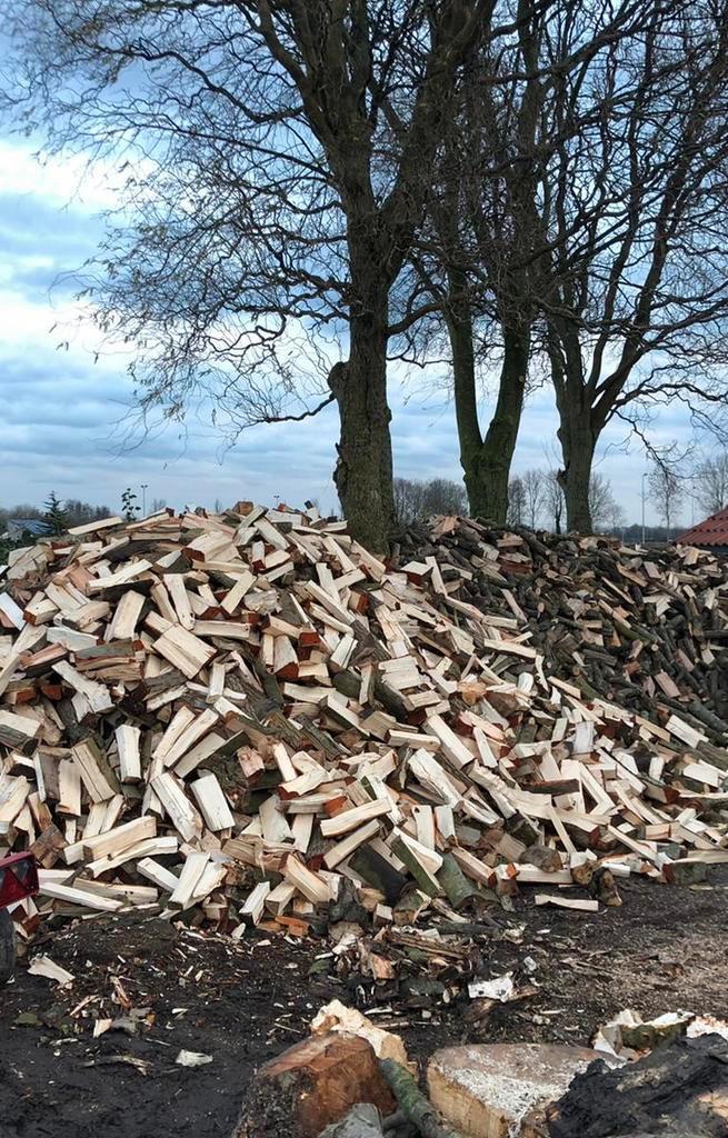 Droog elzen haardhout, Tuin en Terras, Haardhout, 6 m³ of meer, Ophalen