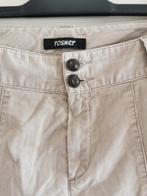 Rosner beige corduroy broek mt 44 ZGAN! 8 knopen Katoen, Kleding | Dames, Wit, Maat 42/44 (L), Ophalen of Verzenden, Zo goed als nieuw