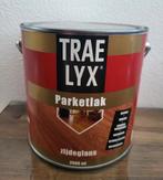 Nieuw 1 stuks Trae Lyx parketlak & vloerlak 2.5L zijdeglans, Ophalen of Verzenden, Nieuw
