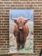 Hooglander op doek, Ophalen of Verzenden, Zo goed als nieuw