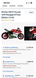 Pocher HK117 Ducati 1299 final edition, Hobby en Vrije tijd, Modelbouw | Auto's en Voertuigen, Zo goed als nieuw, Ophalen, Overige merken