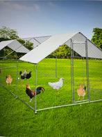 Kippenren - Kippenhok - Vrijloop - Kippenren 3 x 8 x 2 hoog., Ophalen, Nieuw, Kippenhok of Kippenren
