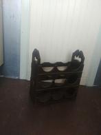 houten wijnrek / flessenrek, Huis en Inrichting, Woonaccessoires | Wijnrekken, Ophalen of Verzenden, Gebruikt, Hout, Minder dan 50 cm