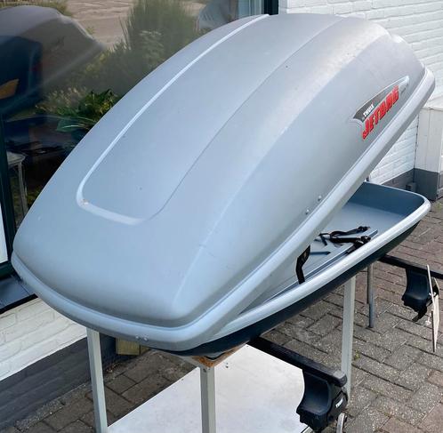 Dakkoffer, Tule Jetbag Liberty 100 inclusief dakdragers, Auto diversen, Dakkoffers, Gebruikt, Ophalen