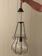 Bolle glaslamp, Minder dan 50 cm, Gebruikt, Ophalen, Glas