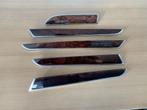 audi A6 2004 tot 2011 notenhout inleg strippen , Gebruikt, -, -, -