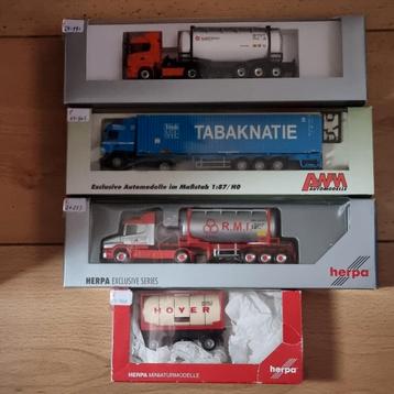 CONTAINER TRUCK SPECIALS 1:87 beschikbaar voor biedingen