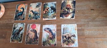 Dino dinosaurus anzichtkaarten kaarten verzameling  beschikbaar voor biedingen
