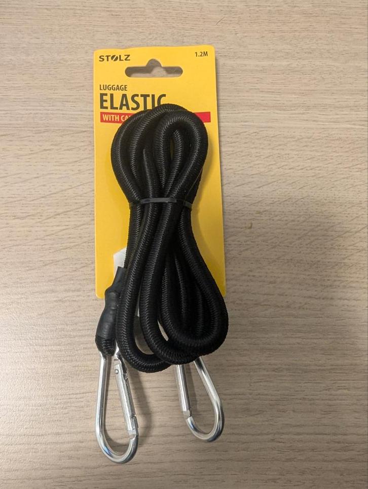 STOLZ Bagage Elastiek / Bungee cord - 1.2 Meter - Nieuw, Auto diversen, Auto-accessoires, Nieuw, Ophalen of Verzenden