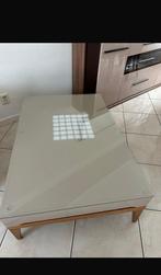 Kleine tafel, Huis en Inrichting, Tafels | Eettafels, Ophalen of Verzenden, Rechthoekig, Glas, 50 tot 100 cm
