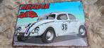 Herbie Metalen Bord - 20x30 cm, Ophalen of Verzenden, Zo goed als nieuw