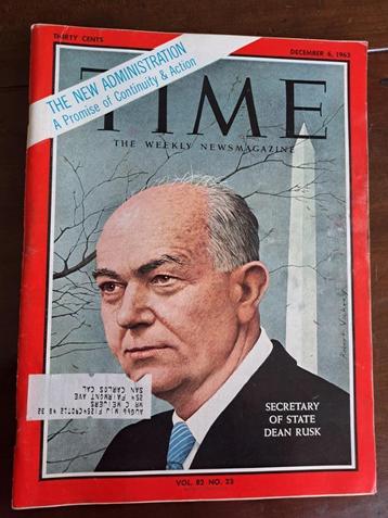 Vier Time Magazins uit de jaren "60 beschikbaar voor biedingen