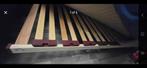 Lattenbodem 90x200 + Potenset - Zelfdragend, Huis en Inrichting, Slaapkamer | Matrassen en Bedbodems, Ophalen, Eenpersoons, 90 cm