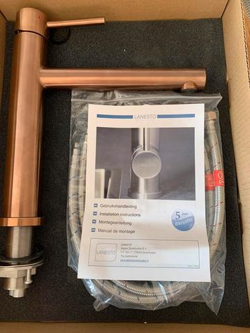 Keuken mengkraan nieuw kleur metallic koper in doos beschikbaar voor biedingen