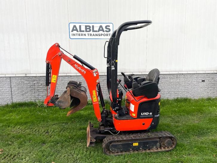 Kubota U10-5 minigraver Kubota graafmachine 368 uur!, Zakelijke goederen, Machines en Bouw | Kranen en Graafmachines, Graafmachine