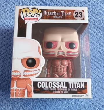 Funko Pop - Colossal Titan #23 - Attack on Titan beschikbaar voor biedingen