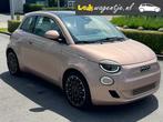 Fiat 500 La Prima 42 kWh *panoramadak *leder *rosé gold *17, Gebruikt, Overige kleuren, 4 stoelen, Leder