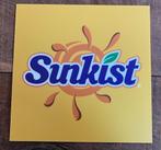 SUNKIST merk logo reclamebord, Ophalen of Verzenden, Zo goed als nieuw, Reclamebord