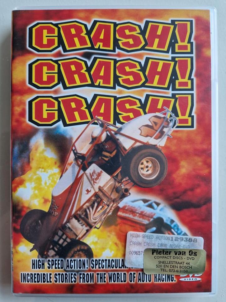 CRASH! CRASH! CRASH! [DVD] Docu Stockcars, Cd's en Dvd's, Dvd's | Documentaire en Educatief, Gebruikt, Overige typen, Verzenden