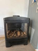 faber 3 zijdig glas gaskachel, Huis en Inrichting, Kachels, Gebruikt, Houtkachel, Ophalen of Verzenden, Vrijstaand