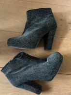 Samsoe Samsoe Glitter Laarzen met Hak, Zwart, Lage of Enkellaarzen, Ophalen of Verzenden, Gedragen