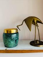 Vintage sigaretten dispenser, Antiek en Kunst, Antiek | Koper en Brons, Verzenden, Koper