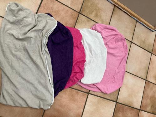 Hoezen  -  Overtrekken voor aankleedkussen, 4 stuks voor E 5, Kinderen en Baby's, Badjes en Verzorging, Gebruikt, Overige typen