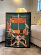 Tennis stoel Poster 50x70 cm let op alleen de poster, Verzenden, Nieuw, Rechthoekig Staand