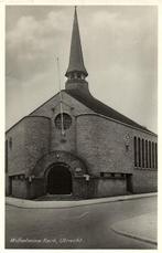 Wilhelmina Kerk, Utrecht - ongelopen, Verzamelen, Ansichtkaarten | Nederland, Ophalen of Verzenden, 1920 tot 1940, Ongelopen, Utrecht