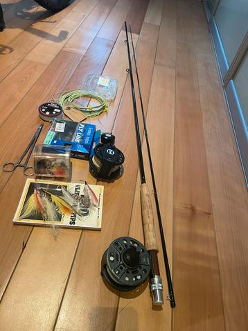 Vliegvis set afm 7/8 voor de streamer op snoek beschikbaar voor biedingen