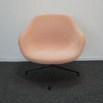 HAY About a Lounge AAL 81 fauteuil | Design | Zwart | Roze, Huis en Inrichting, Fauteuils, Gebruikt, 75 tot 100 cm, Ophalen of Verzenden