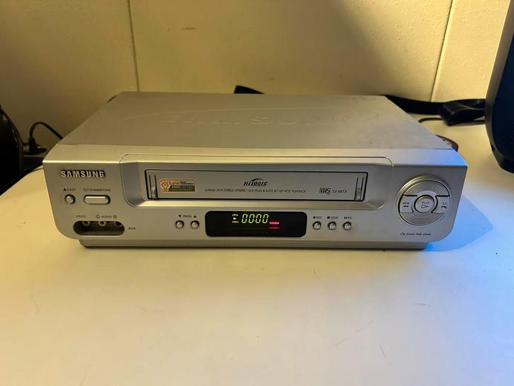Samsung SV-661X VHS Videorecorder - Goed!, Audio, Tv en Foto, Videospelers, Gebruikt, VHS-speler of -recorder, Ophalen of Verzenden
