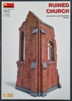 MiniArt 1:35 #35533 Ruined Church, Ophalen of Verzenden, Nieuw, 1:35 tot 1:50, Diorama