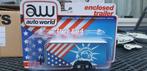 USA Trailer "Patriotic" Autoworld 1:64, Nieuw, Overige typen, Ophalen of Verzenden