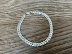 Zilveren armband met “gevlochten” schakels, Verzenden, Nieuw, Zilver, Zilver