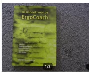 Basisboek voor de ErgoCoach Inga Mol beschikbaar voor biedingen