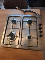 Pelgrim Inbouw Gastel - 4 Pits, Witgoed en Apparatuur, Minder dan 85 cm, Inbouw, Gas, 4 kookzones