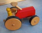 NIC houten tractor, Ophalen of Verzenden, Zo goed als nieuw, Duw- of Trekspeelgoed
