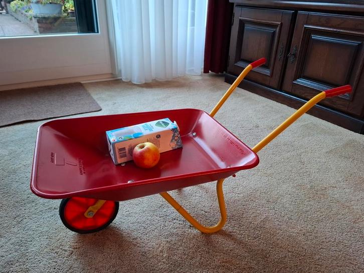 Metalen Kinderkruiwagen - Leuk voor Buiten!, Kinderen en Baby's, Speelgoed | Buiten | Voertuigen en Loopfietsen, Nieuw, Duwvoertuig