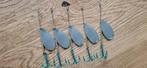 5x handgebouwde Zaanse spinners kunstaas, Watersport en Boten, Ophalen of Verzenden, Nieuw, Overige typen