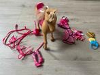 Barbie paard en accessoires, Ophalen of Verzenden, Zo goed als nieuw, Barbie