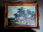 Historisch schilderij “The End of the Hunt” George Morland, Ophalen of Verzenden