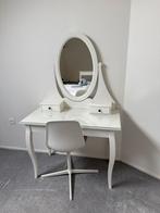 Witte IKEA kaptafel, Huis en Inrichting, Tafels | Kaptafels, Ophalen, Zo goed als nieuw, 50 tot 100 cm, Minder dan 100 cm