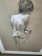 Naakt tekening Keimpe van der Kooi, Antiek en Kunst, Kunst | Tekeningen en Foto's, Ophalen