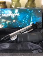 Ongebruikte telescoop met statief incl hoezen en doos, Audio, Tv en Foto, Optische apparatuur | Verrekijkers, Ophalen of Verzenden